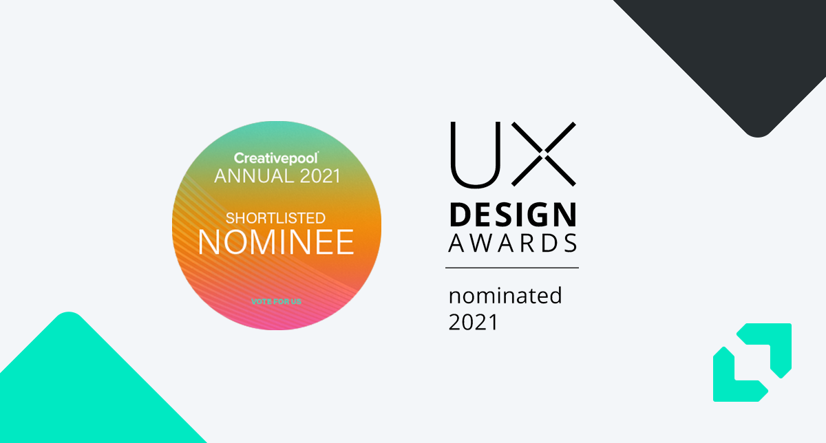 Appnovation Earns Two UX Design Award Nominations, shortlisted at